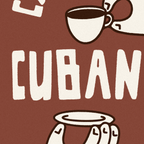 Cuban Coffee Poster,  Cafecito Lover Gift