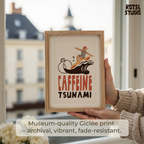 Coffee Poster Print: Cozy Kitchen Cafe Wall Art