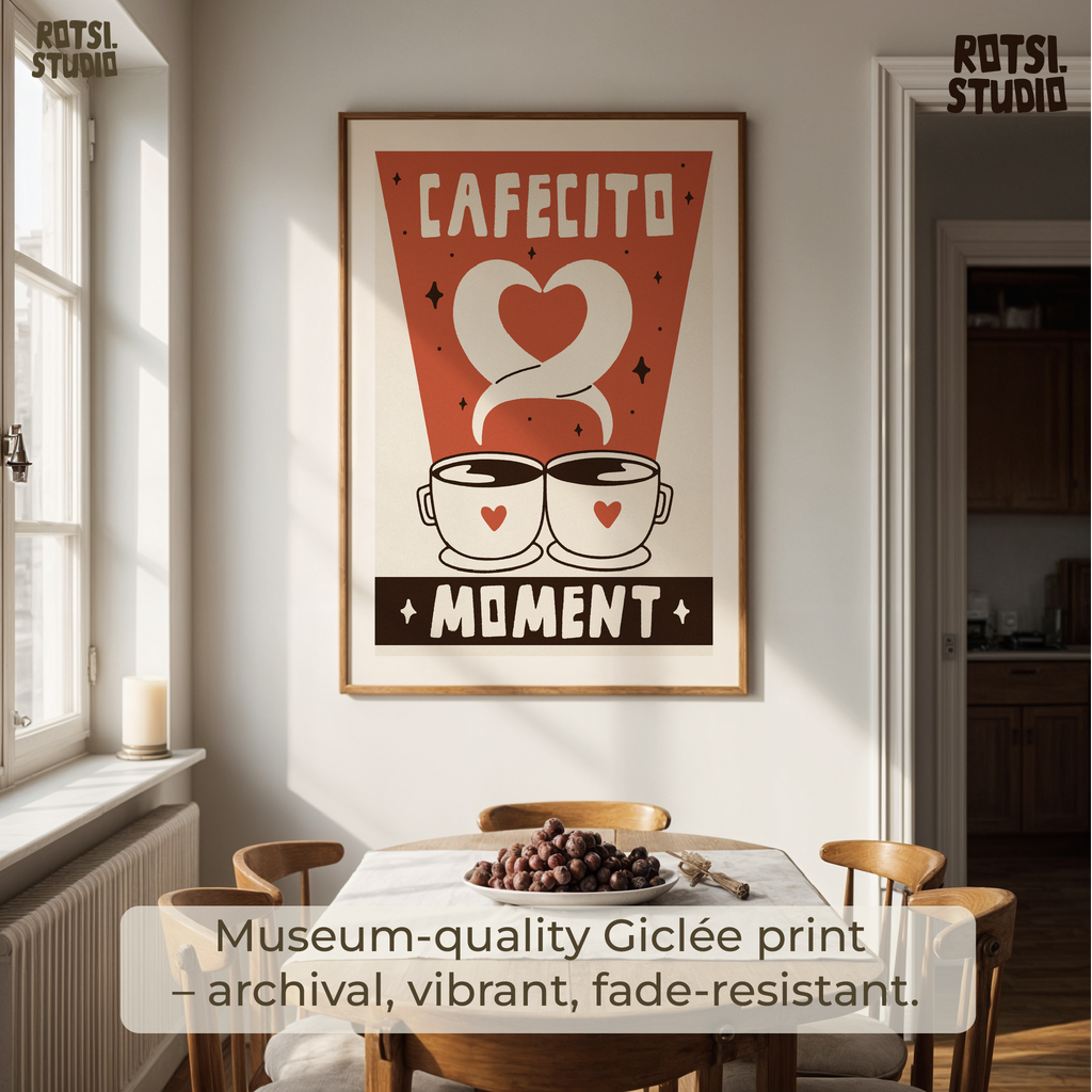 Cafecito Moment, Coffee Lovers Gift