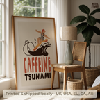 Coffee Poster Print: Cozy Kitchen Cafe Wall Art