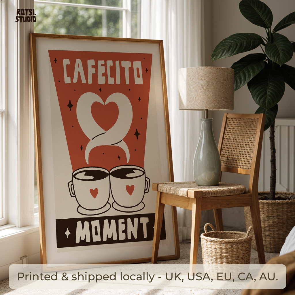 Cafecito Moment, Coffee Lovers Gift