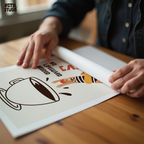 Cafecito Art Print: Retro Coffee Bar Decor