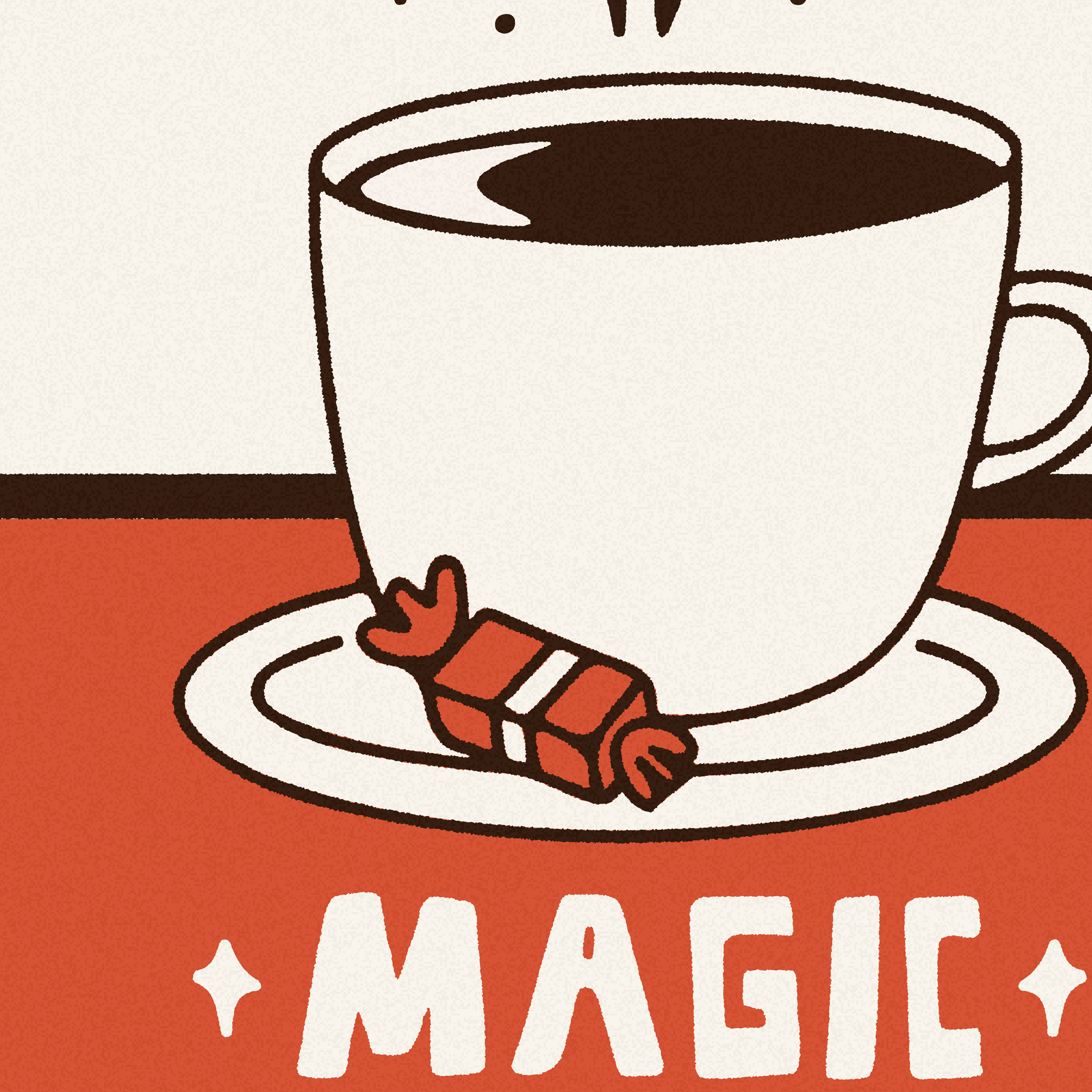 Cafecito Magic Print, Hispanic Decor Gift