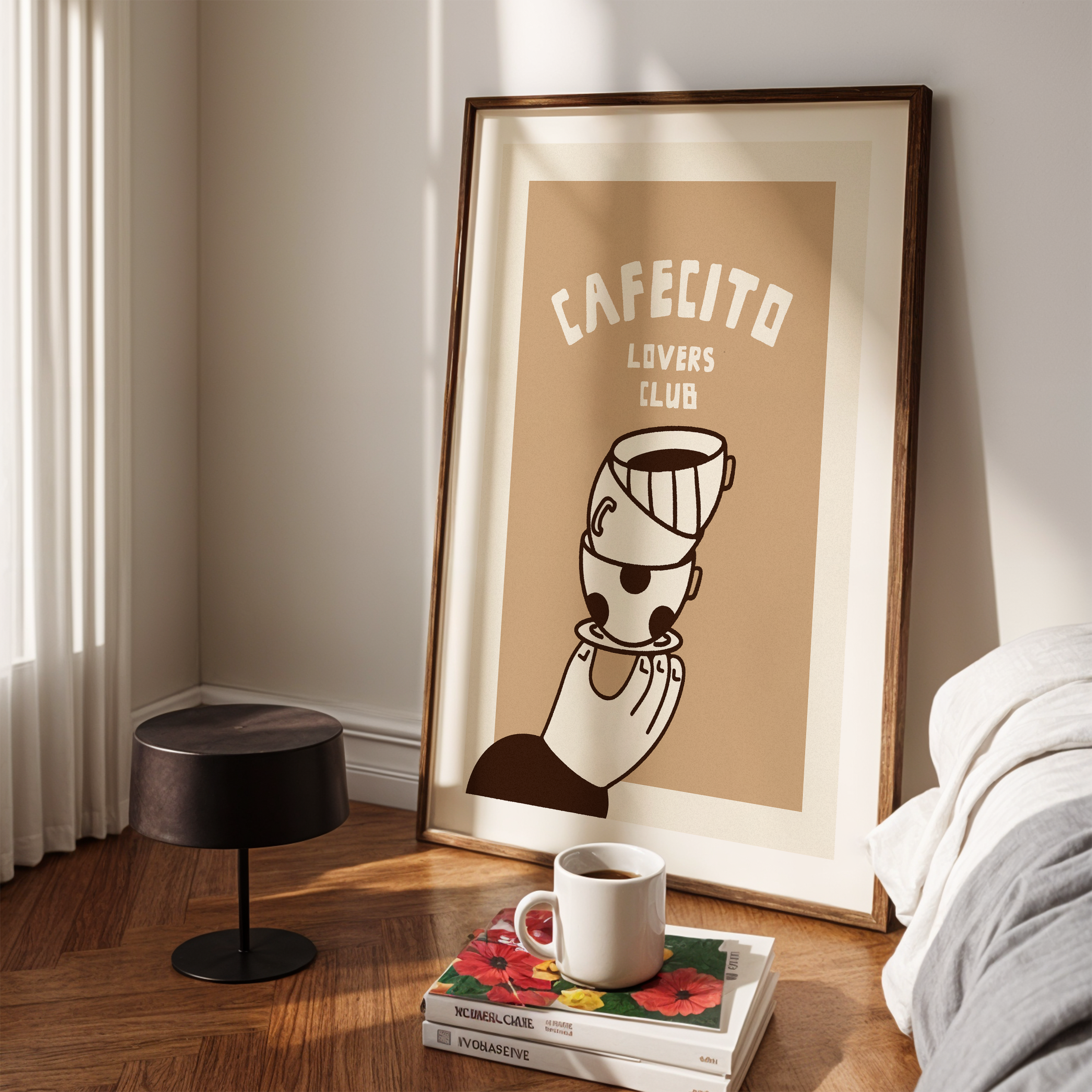 Cafecito Lovers Club, Coffee Latin Cafe Decor