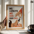 Cafecito Art Print – Printed Poster Gift