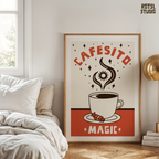 Cafecito Magic Print, Hispanic Decor Gift