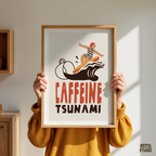 Coffee Poster Print: Cozy Kitchen Cafe Wall Art