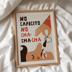Cafecito Art Print – Printed Poster Gift