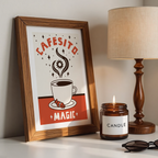 Cafecito Magic Print, Hispanic Decor Gift