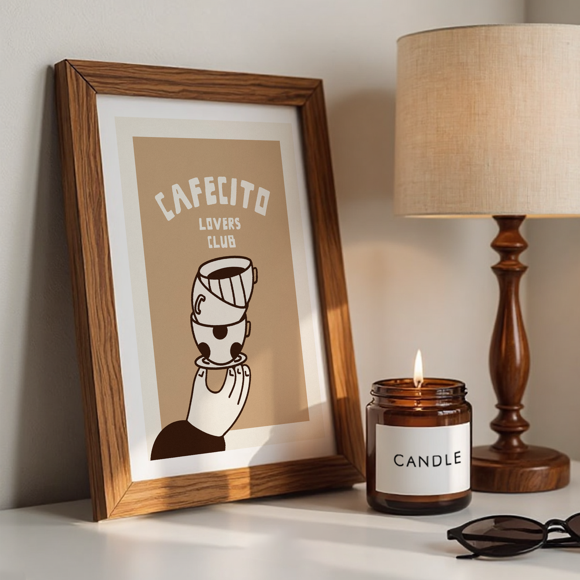 Cafecito Lovers Club, Coffee Latin Cafe Decor