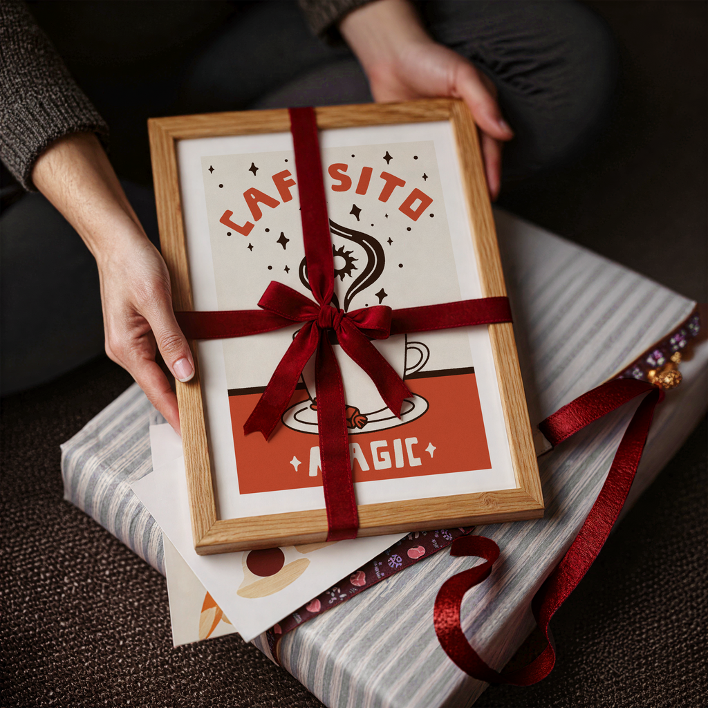 Cafecito Magic Print, Hispanic Decor Gift